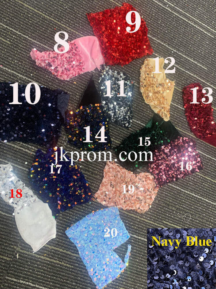 Sparkly Purple Sequin Formal Dresses Mermaid Long Prom Dress V Neck