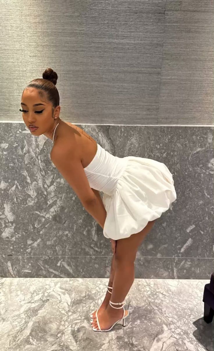 Short A Line White Homecoming Dress Mini Formal Party Dresses