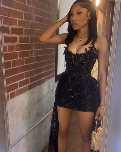 Sexy Black Tube Top Herringbone Beaded 19th Birthday Cocktail Dress Short