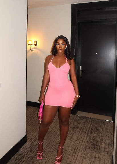 Sexy Pink Slim Fit Hip 21st Birthday Club Dress