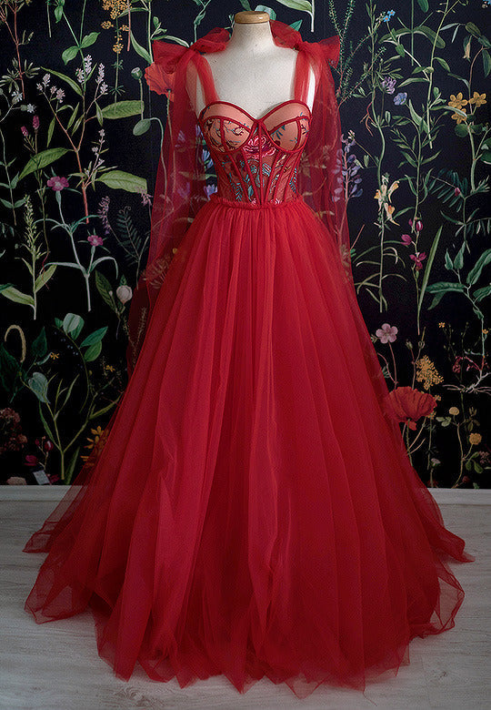 Red Long Evening Dresses Elegant,Best Prom Dress – jkprom Red Long Evening Dresses Elegant,Best Prom Dress – jkprom