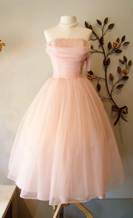 A-line knee length prom dresses wed party gown