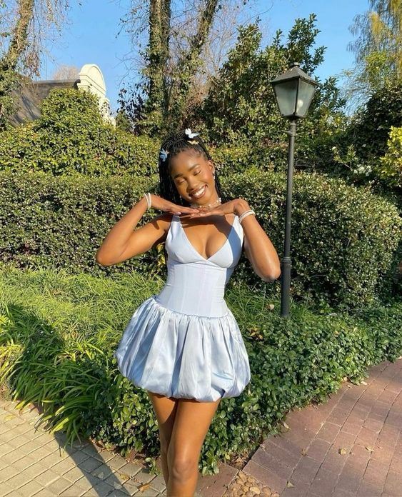 Mini Blue Homecoming Dress A Line Short Birthday Dresses jkprom Mini Blue Homecoming Dress A Line Short Birthday Dresses jkprom