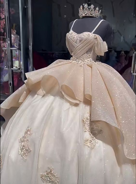 Luxury Quinceanera Dresses Corset Ball Gown Prom Sweet 16 Dress jkprom Luxury Quinceanera Dresses Corset Ball Gown Prom Sweet 16 Dress jkprom