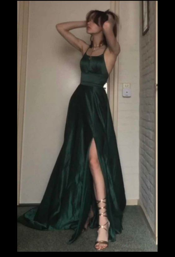 Dark Green Long Prom Dresses,Formal Graduation Party Dress jkprom Dark Green Long Prom Dresses,Formal Graduation Party Dress jkprom