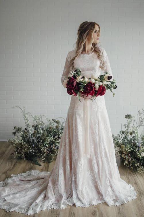 fitted lace wedding dress Retro Bohemian Paisley Print Dress with Long Lantern Sleeves and High Quality fitted lace wedding dress Retro Bohemian Paisley Print Dress with Long Lantern Sleeves and High Quality