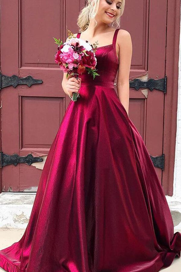 Taffeta A-line Spaghetti Straps Prom Dresses With Pockets, Evening Dress, SP701 jkprom Taffeta A-line Spaghetti Straps Prom Dresses With Pockets, Evening Dress, SP701 jkprom