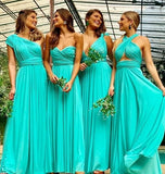 Convertible Turquoise Bridesmaid Dresses Party Dres