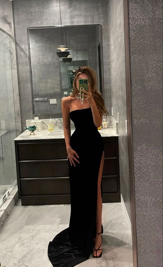 Long Prom Dresses with Slit Open Backs Evening Gown jkprom Long Prom Dresses with Slit Open Backs Evening Gown jkprom