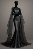 Dramatic Mermaid Formal Dresses Long Gala Birthday Dress