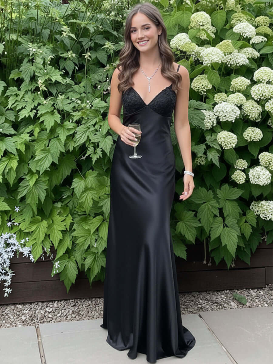Modest Purple Mermaid Formal Dresses Straps Open Back Party Event Dress