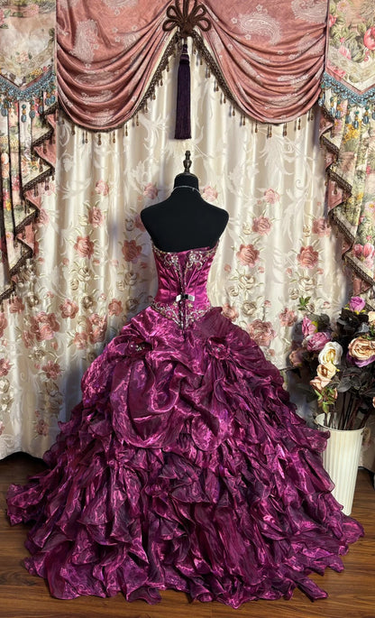 Luxury Long Ball Gown Prom Dress Sweet 15 Dresses Quinceanera