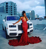 Best Red Sequin Gala Dresses Elegant Formal Dresses Long
