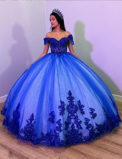 Royal Blue 15 Dresses Blue Princess Royal Blue Ball Gown Quinceanera Dress,Sweet 16 Gowns Royal Blue 15 Dresses Blue Princess Royal Blue Ball Gown Quinceanera Dress,Sweet 16 Gowns