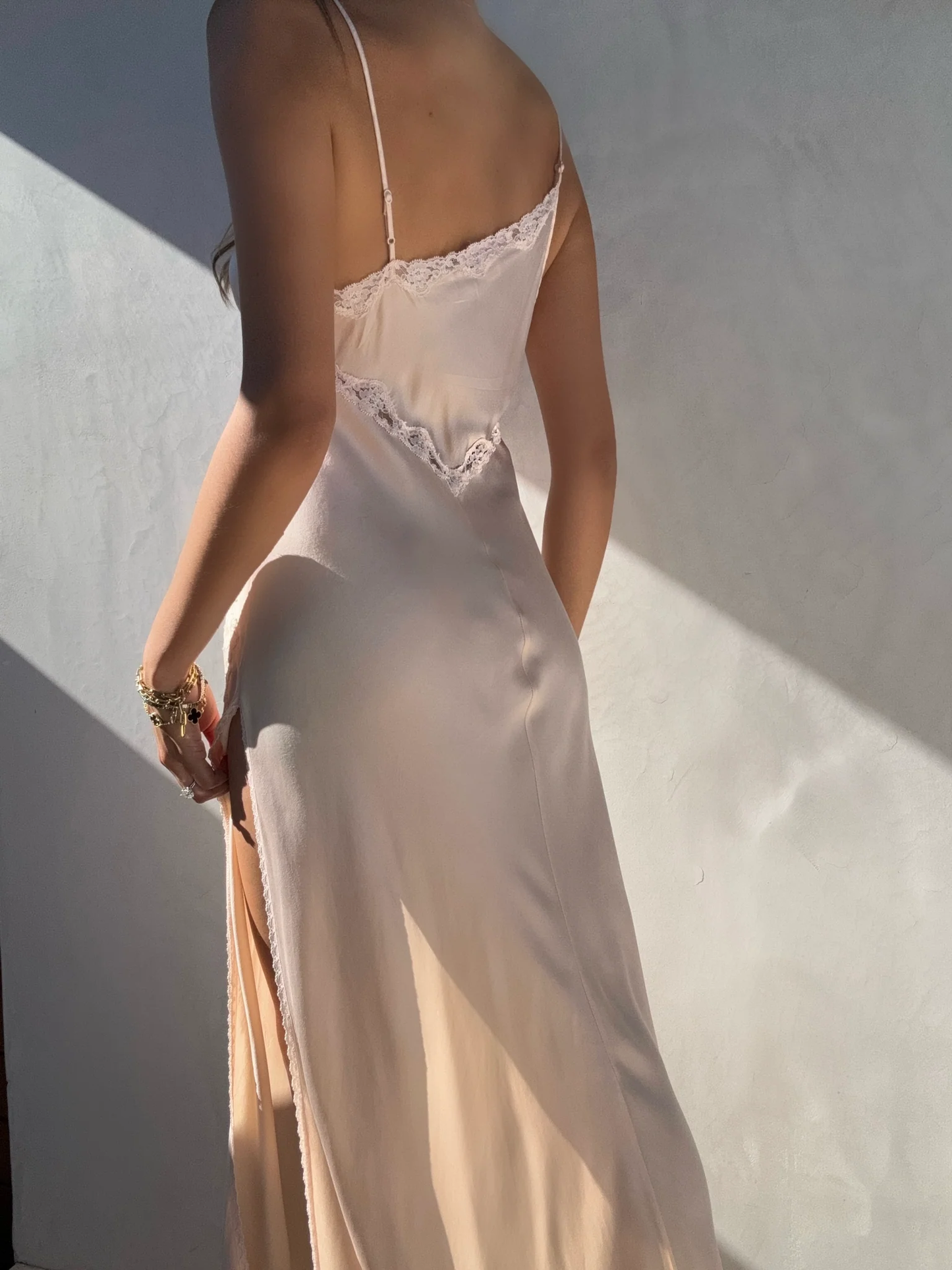 Sexy Spandex Satin Party Dresses Wedding Guest Dress with Slit