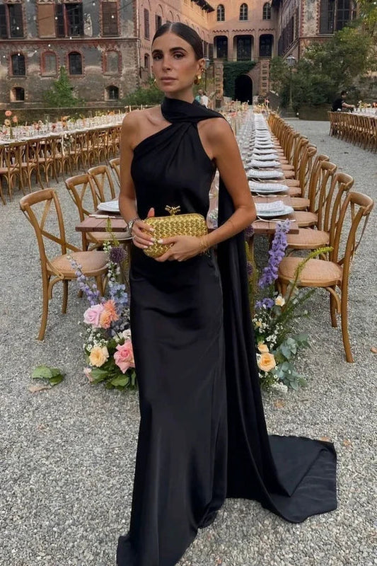 Black Bodycon Dress Outfit Parties Night Open Back Maxi Dresses