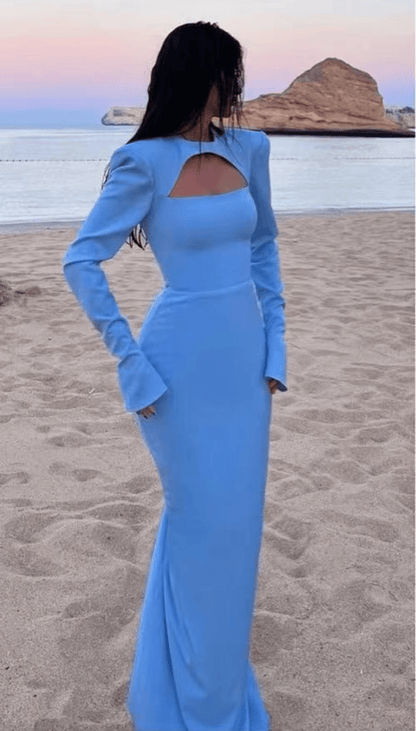 Black Fitted Prom Dresses Mermaid,Long Sleeves Formal Evening Dress jkprom Black Fitted Prom Dresses Mermaid,Long Sleeves Formal Evening Dress jkprom