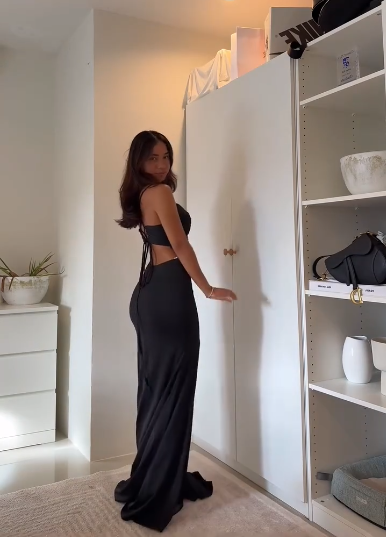Classy Black Mermaid Long Prom Dress with Slit Formal Party Gown