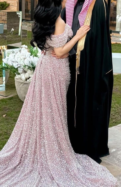 Unique Beaded Women Formal Dress Long Dresses for Party Events