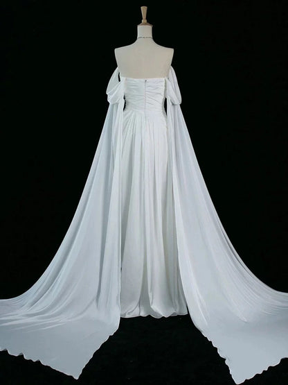 Luxury Satin Prom Dresses Wedding Evening Gown Party Dress