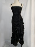 Spaghetti Straps Satin Long Party Dresses Woman Dress Elegant Party