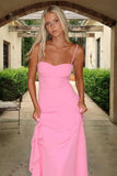 Spaghetti Strap Long Maxi Dresses Long Evening Party Gowns