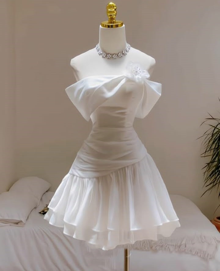 Cute A Line Homecoming Dress Hoco Dress Mini 16th Birthday Outfit Cocktail Gown