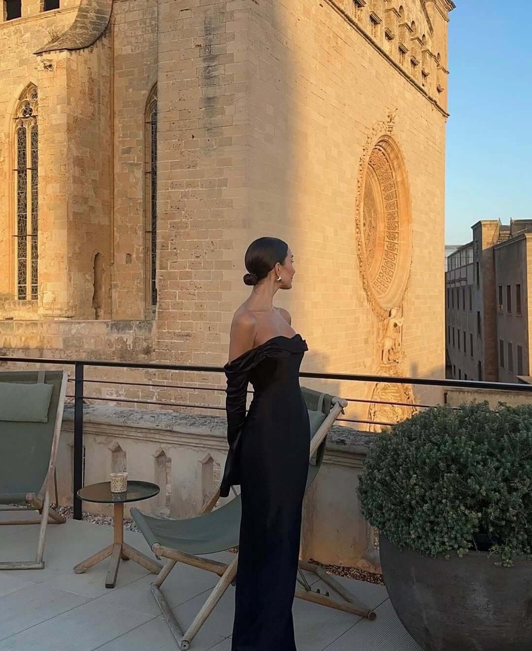 Black Long Sleeves Prom Dresses Strapless Mermaid Formal Evening Outfit