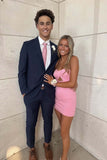 Sheath Short Graduation Dress Mini Dresses for Women