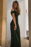 Glittery Sequin Mermaid Prom Dress Long Leg Split Formal Dress