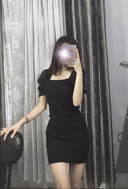 Black Mini Dress Birthday Party Gown Short Prom Dresses – jkprom