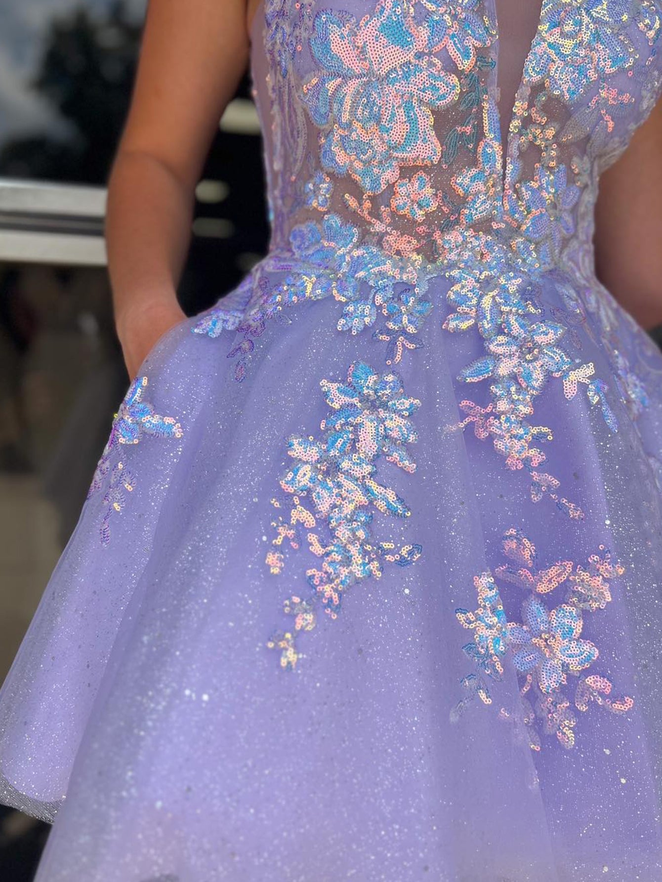 A-Line Orange V Neck Applique Short Homecoming Dress Formal Dresses jkprom A-Line Orange V Neck Applique Short Homecoming Dress Formal Dresses jkprom