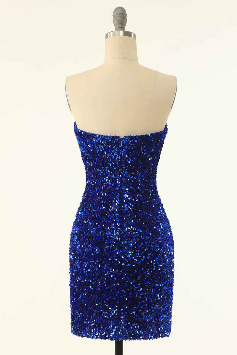 Geek Bar Pulse Frozen Edition Royal Blue Sequin Strapless Black Mini Homecoming Dress jkprom Marquita Strapless Geek Bar Pulse Frozen Edition Royal Blue Sequin Strapless Black Mini Homecoming Dress jkprom Marquita Strapless