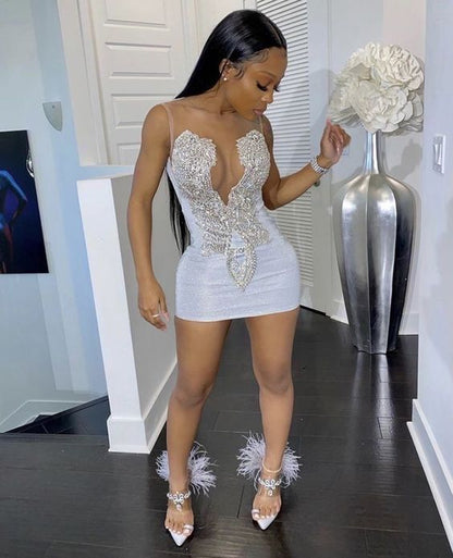 Luxurious Crystal Beaded Short Homecoming Dresses Hoco Dress jkprom Luxurious Crystal Beaded Short Homecoming Dresses Hoco Dress jkprom