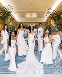 White-Long-Bridesmaid-Dresses-Mismatched