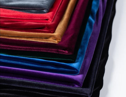 Burgundy Velvet Floor-Length Prom Dress Halter Neck