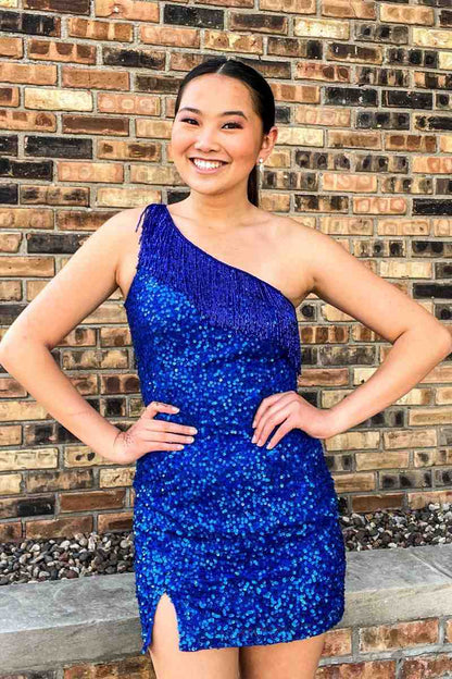 royal-blue-Tight-Short-cocktail-Dress