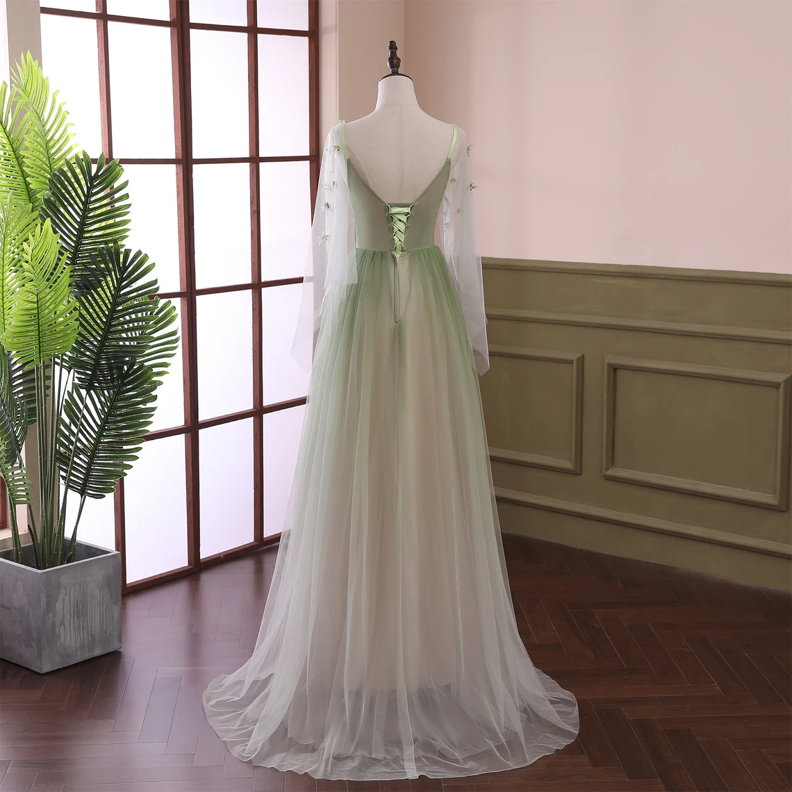 slim fit dress slacks Stunning Dark Green Strapless Prom Dress Sequins Long with Slit Sequins main image 0
