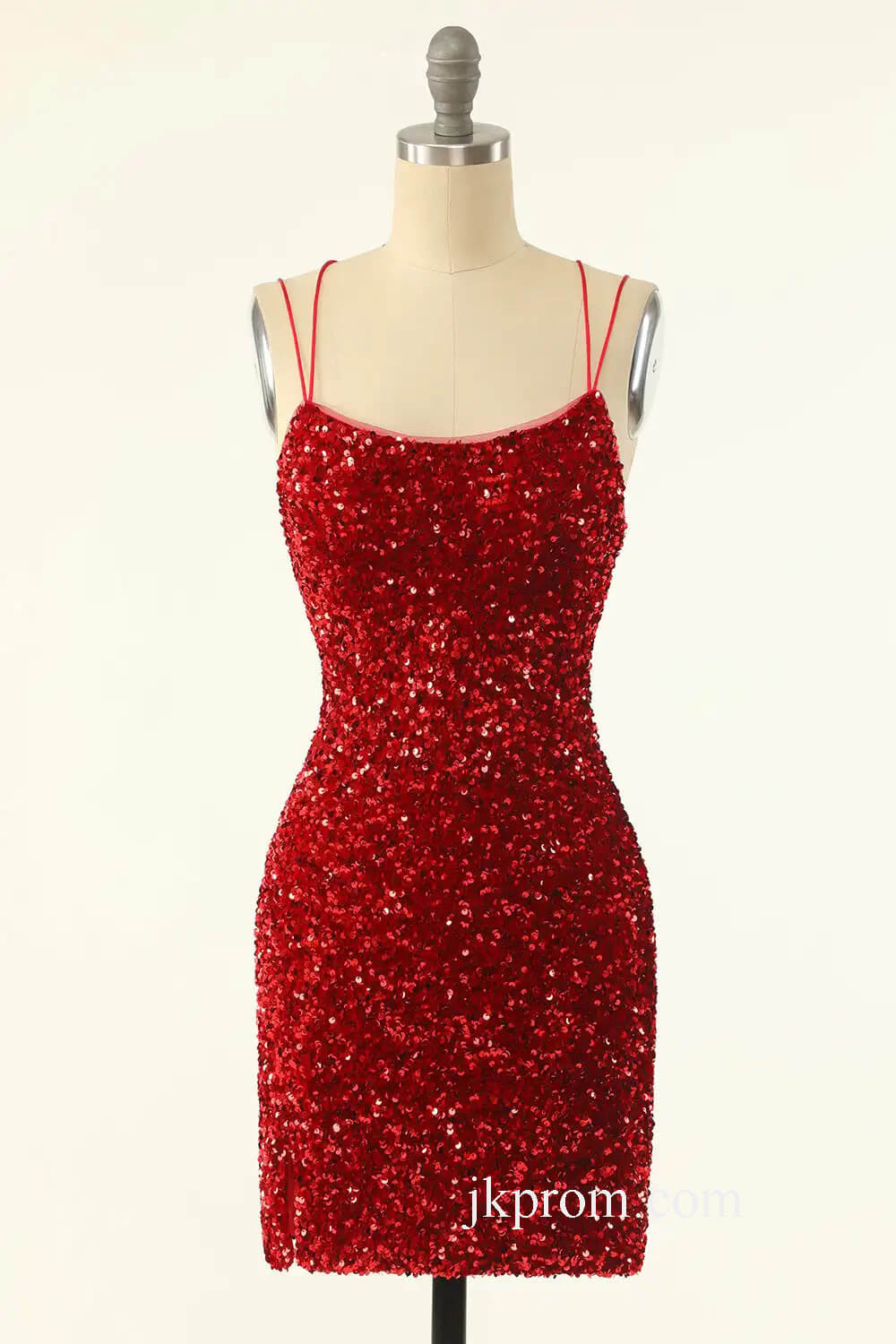 red-Night-Dress-Party-Short