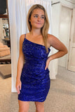 Royal-Blue-Spaghetti-Straps-Open-Back-Bodycon-Sequins-Homecoming-Dresses