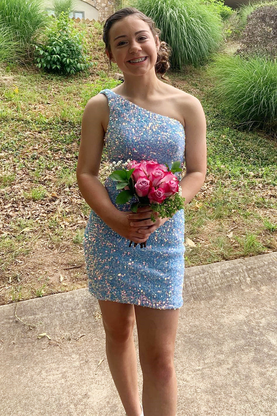 Light-Blue-Short-Prom-Dresses