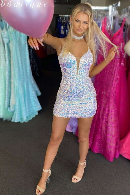 White-Tight-Homecoming-Dresses