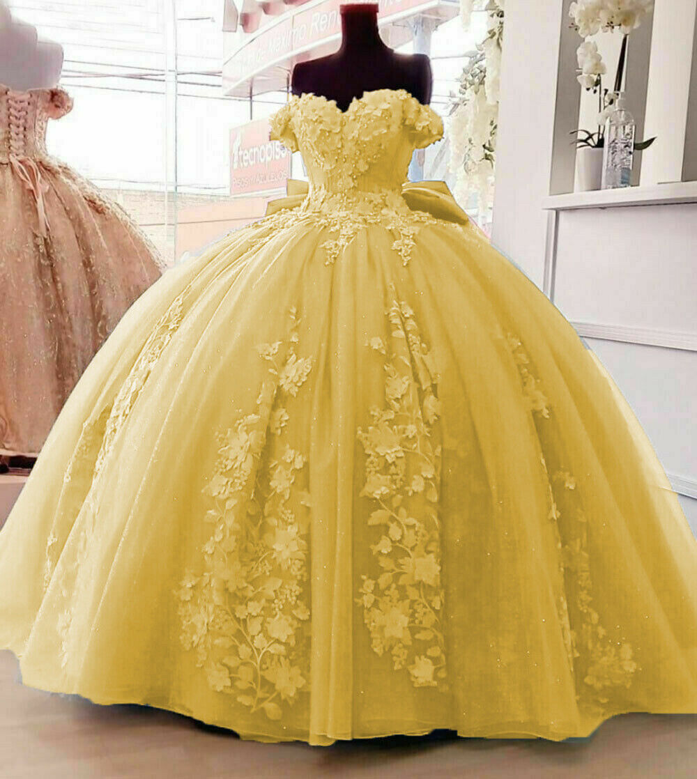 Ball Gown Quinceanera Dresses Floral Applique Sweet 16 Gowns jkprom Ball Gown Quinceanera Dresses Floral Applique Sweet 16 Gowns jkprom